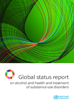 Global status report on alcohol and health and treatment of substance use disorders